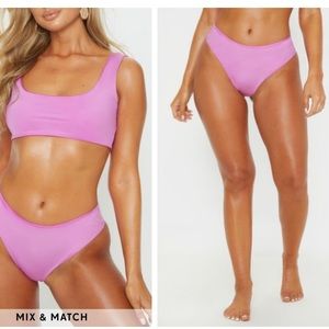 Violet Mix & Match Cheeky Bum Bikini Bottom